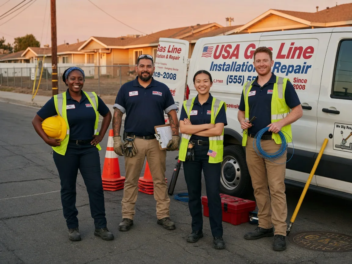 Gas Line Installation company in Selmer, TN